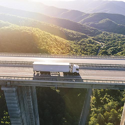 architecture highway motorway trailer transport traffic